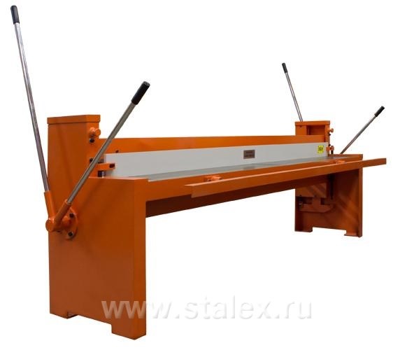 Фото 61 - Гильотина ручная STALEX Q01-0.8х2540.