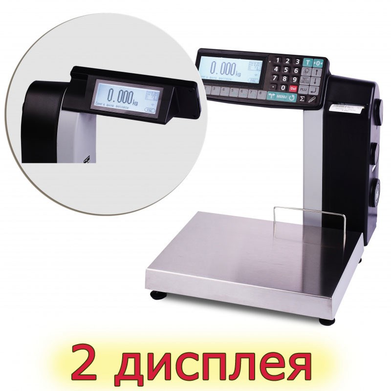 Фото 23 - Весы с печатью этикеток MK-6.2-R2P10-1 (с подмотчиком).