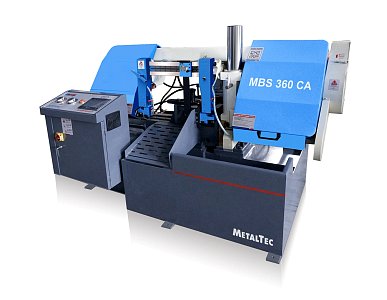 Фото 34 - MetalTec MBS 360 CА автоматический колонный ленточнопильный станок.