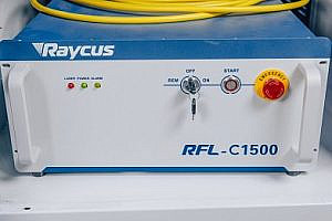 Фото 53 - MetalTec 1530 S (1500W) оптоволоконный лазерный станок для резки металла.