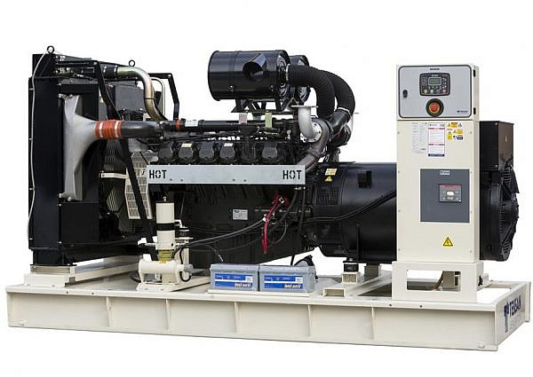 TJ821DW5L дизельный генератор Teksan 596 кВт Открытая на двигателе Doosan DP222LC