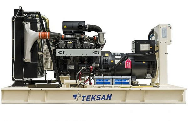 TJ350DW5C дизельный генератор Teksan 256 кВт Открытая на двигателе Doosan DP126LA