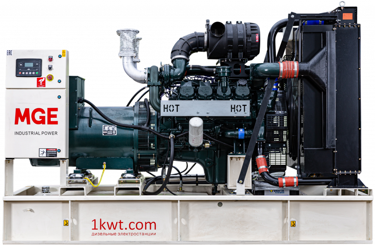 Фото 6 - P420DN дизельный генератор MGE 420 кВт Открытая на двигателе Doosan / DP158LD.