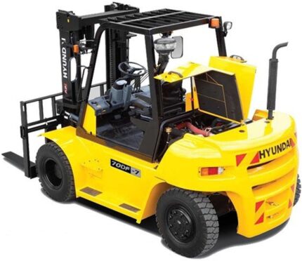 Фото 2 - Вилочный погрузчик Hyundai 70DF-7.