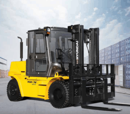 Фото 1 - Вилочный погрузчик Hyundai 80D-7E ACE.